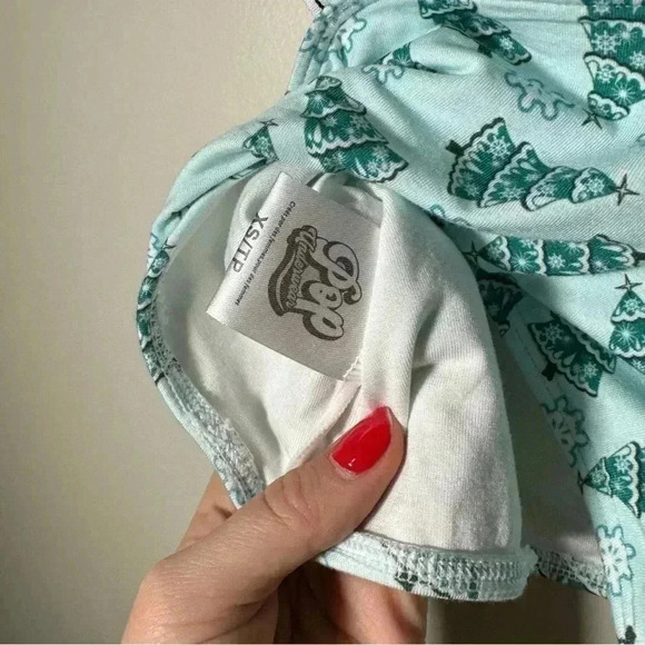 NWT POP UNDERWEAR TREE HOLIDAY TUBE BRALETTE BAMBOO XS - Picture 5 of 5